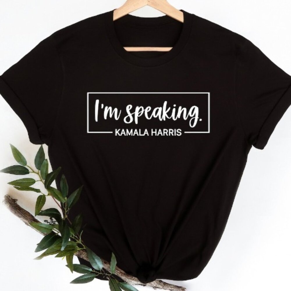 I'm Speaking Kamala Harris Shirt, President Kamala Harris 2024 Shirt Kamala